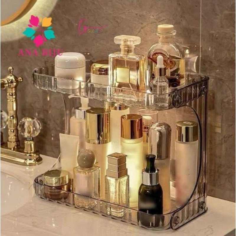 Organizador Prateleira Diamante Acrílico Porta Maquiagem / Porta Temperos / Organização em Geral